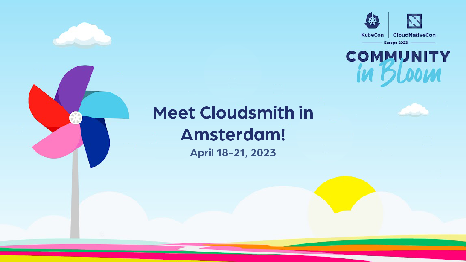 Visit Cloudsmith at KubeCon + CloudNativeCon in Amsterdam!