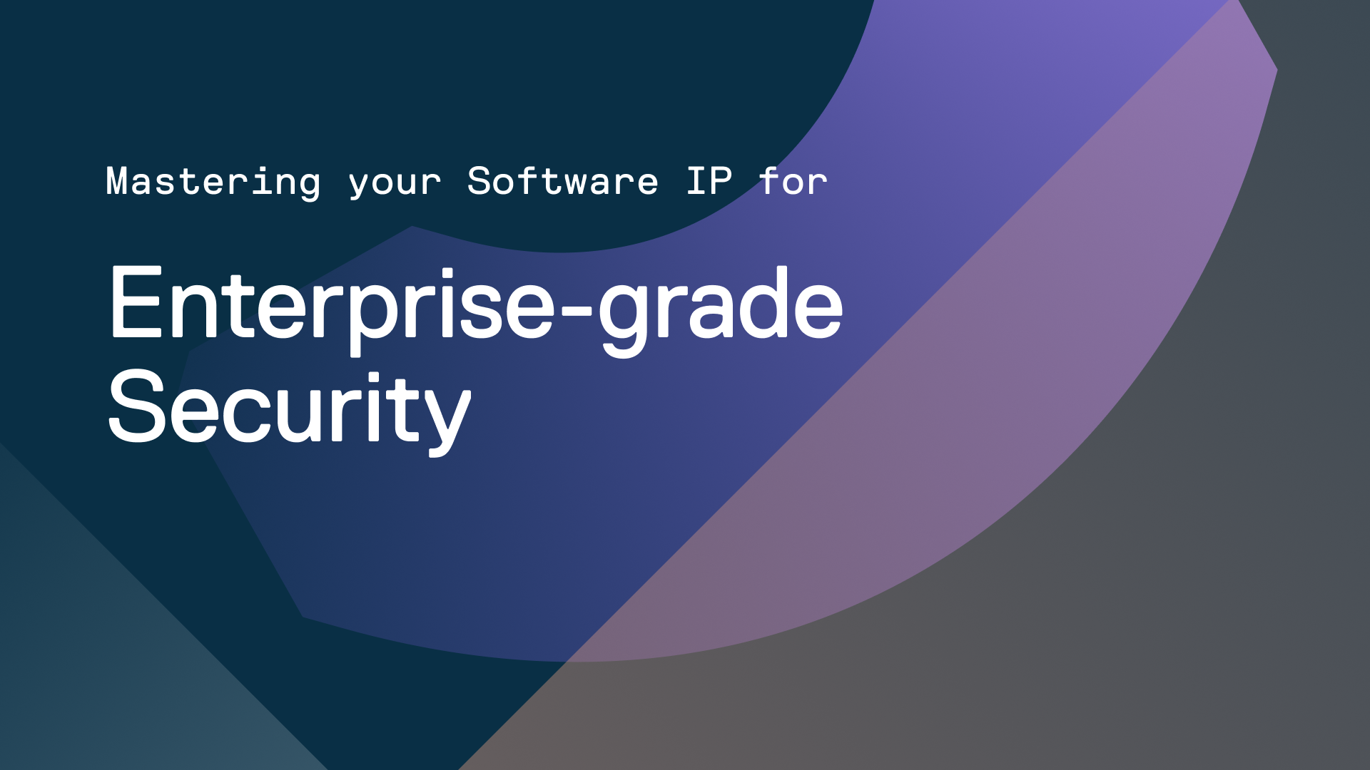 Enterprise-Grade Software Security: Mastering Control Over Your Software IP