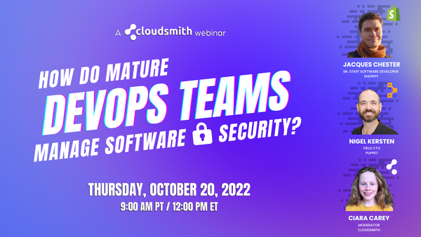 How Do Mature DevOps Teams Manage Software Security? [On-demand Session]