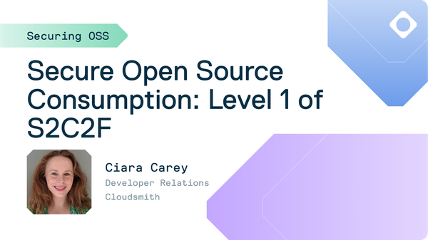 Secure Open Source Consumption: Level 1 of S2C2F