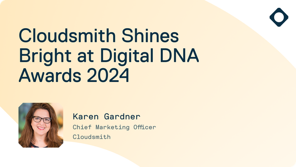Cloudsmith Shines Bright at Digital DNA Awards